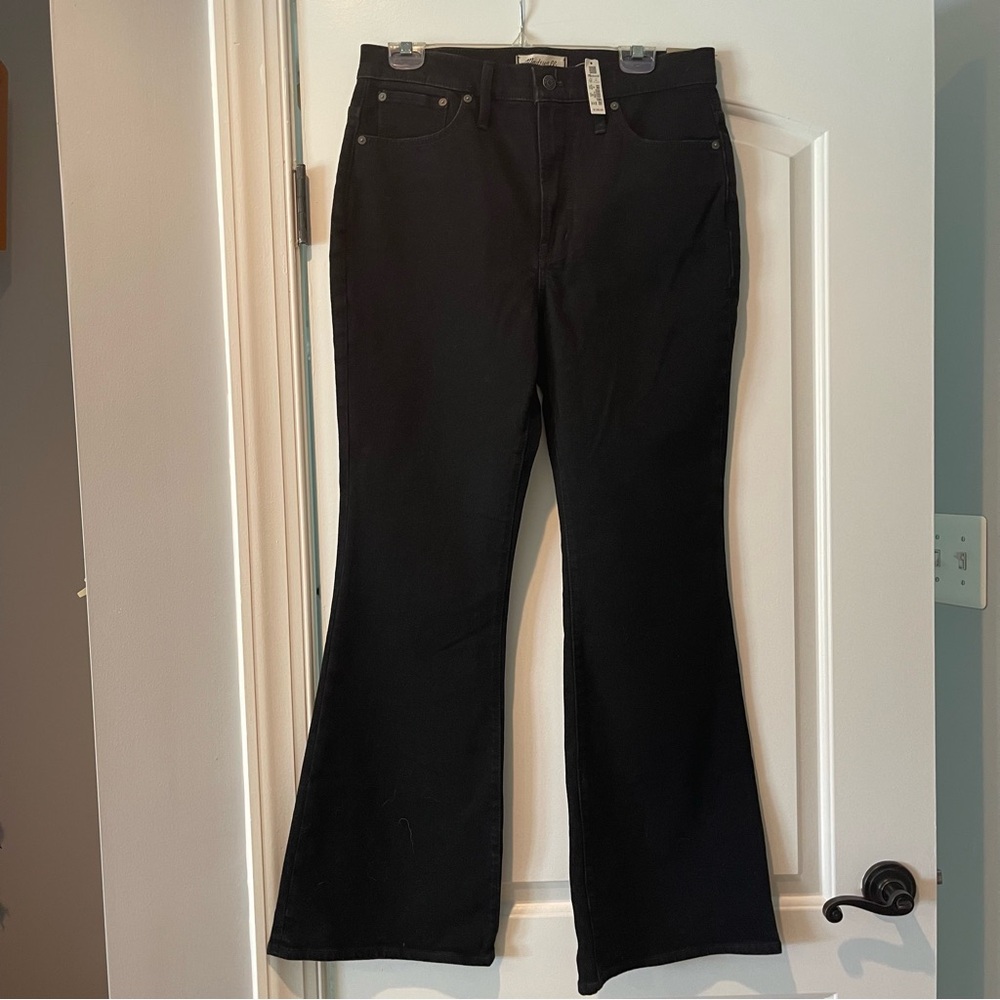 Madewell Black Perfect Vintage Flare Jean
